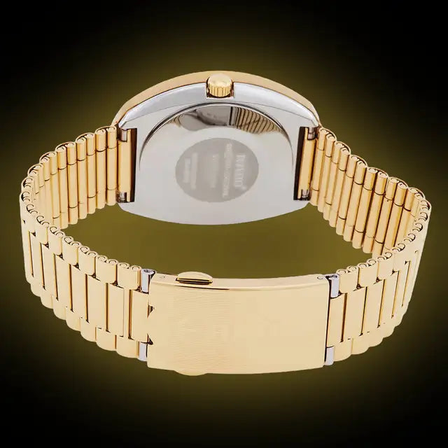 Luxury Gold Stainless Steel Watch – Classic DiaStar Style